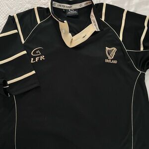 Black and Gold Ireland Men's Shirt
